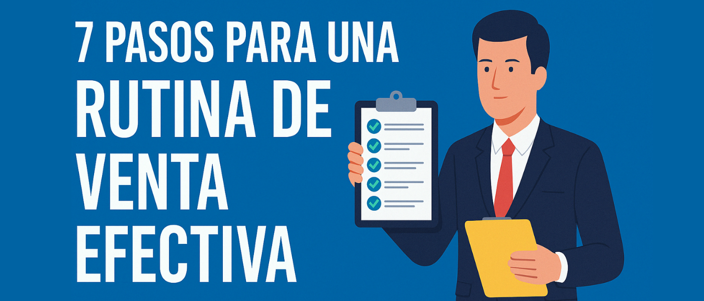 7 Pasos para una Rutina de Venta Efectiva
